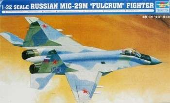 Opakowanie modelu Mig-29M Fulcrum w skali 1:32, Trumpeter - nr. 02238-image_Trumpeter_02238_1