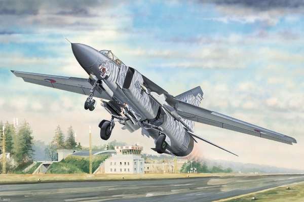 Radziecki myśliwiec MiG-23ML Flogger-G plastikowy model do sklejania Trumpeter_03210_skala_1_32_image_1-image_Trumpeter_03210_1