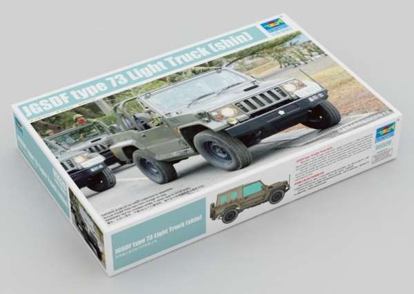 Wojskowy pojazd Jeep typ 73 , plastikowy model do sklejania Trumpeter 05520 w skali 1:35-image_Trumpeter_05520_1