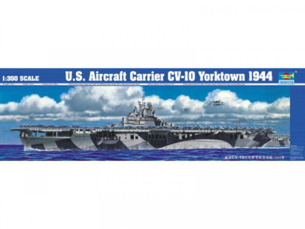 Trumpeter 05603 Lotniskowiec USS Yorktown CV-10 1944 model 1-350