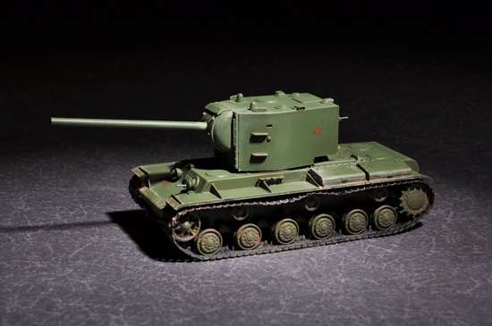 Rosyjski czołg KV-2 , plastikowy model do sklejania Trumpeter 07162 w skali 1:72-image_Trumpeter_07162_1