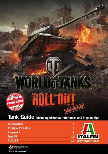 Model czołgu Panther do sklejania - edycja World of Tanks Italeri 36506 tank_panther_ita36506_image_10-image_Italeri_36506_3