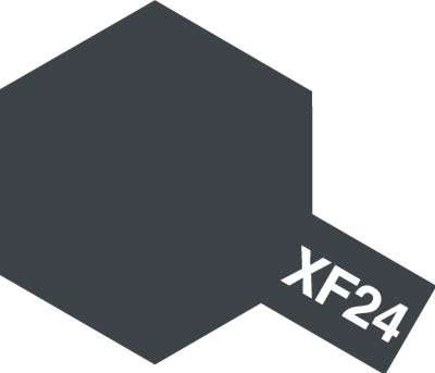 Modelarska matowa farba akrylowa w kolorze XF-24 Dark Grey o pojemności 23ml, Tamiya 81324.-image_Tamiya_81324_1