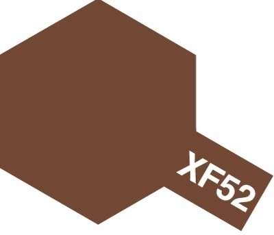 Modelarska matowa farba akrylowa w kolorze XF-52 Flat Earth o pojemności 23ml, Tamiya 81352.-image_Tamiya_81352_1