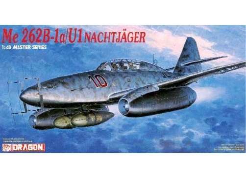 Niemiecki myśliwiec Messerschmitt Me262B-1A/U-1, plastikowy model do sklejania Dragon 5519 w skali 1:48-image_Dragon_5519_1