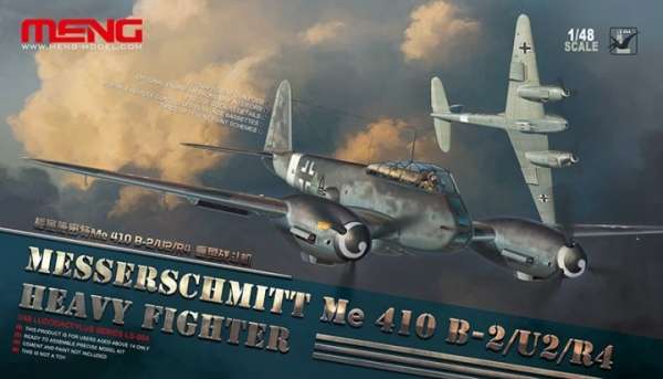 Plastikowy model samolotu do sklejania Messerschmitt Me410B-2/U2/R4 w skali 1/48.-image_Meng_LS-004_1