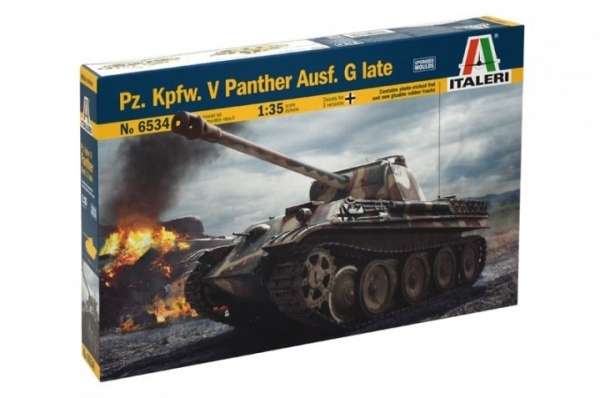 Model niemieckiego czołgu Panther w wersji G Italeri 6534 model_ita6534_panther_d_image_1-image_Italeri_6534_1