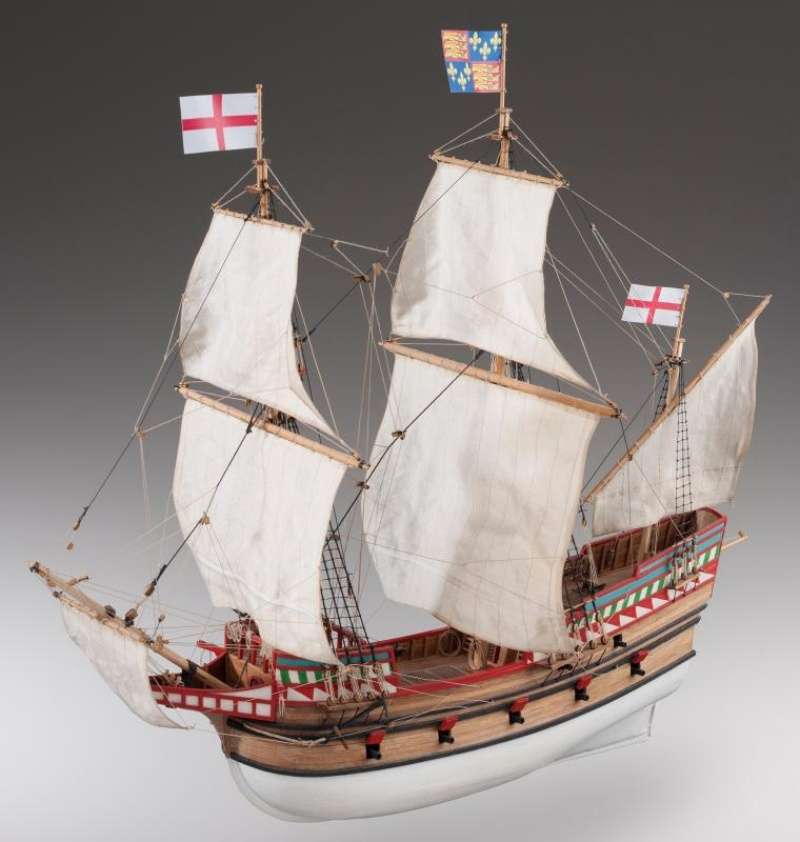 model_drewniany_do_sklejania_dusek_d017_galeon_golden_hind_hobby_shop_modeledo_image_3-image_Dusek Ship Kits_D017_3