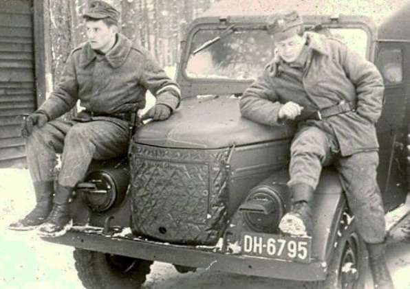 L - GAZ-69. Jednostka nieznana, poligon w Orzyszu, 1971.