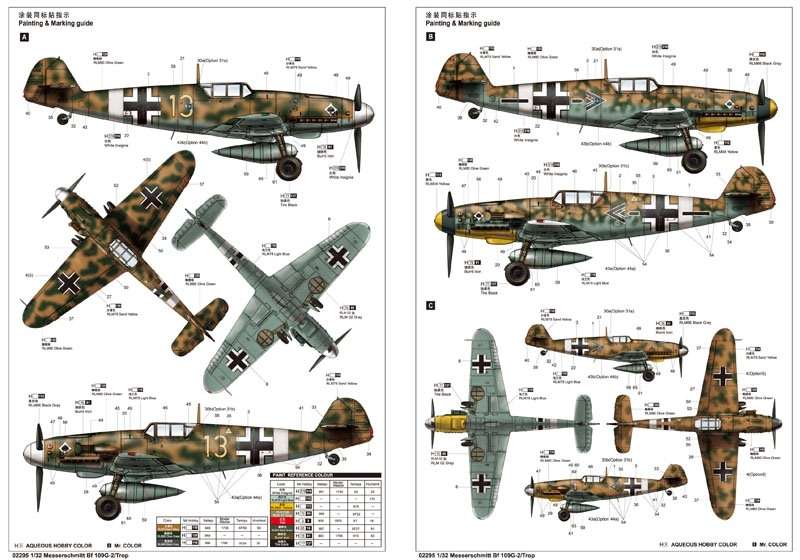 plastikowy-model-do-sklejania-samolotu-messerschmitt-bf-109-g-2-trop-sklep-modeledo-image_Trumpeter_02295_5