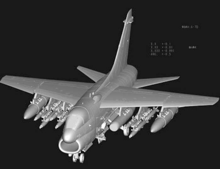 Plastikowy model Hobby Boss 80344 A-7D Corsair II do sklejania - image_10-image_Hobby Boss_80344_3