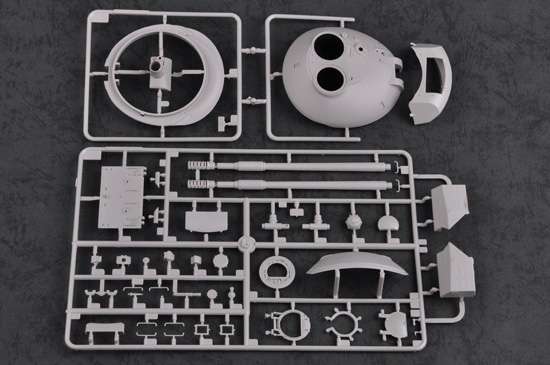 Soviet heavy tank model T-10M in scale 1:35, model Trumpeter 05546_image_4-image_Trumpeter_05546_3