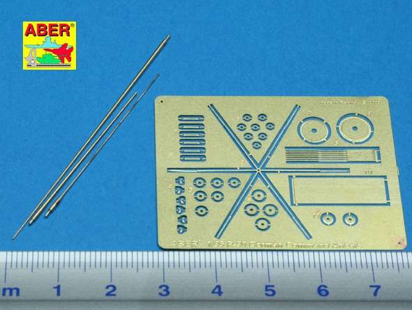 Aber R-30 skala 1:35 - dodatki do modeli - zestaw niemieckich anten do czołgów dowodzenia - image ab-image_Aber_R30_3