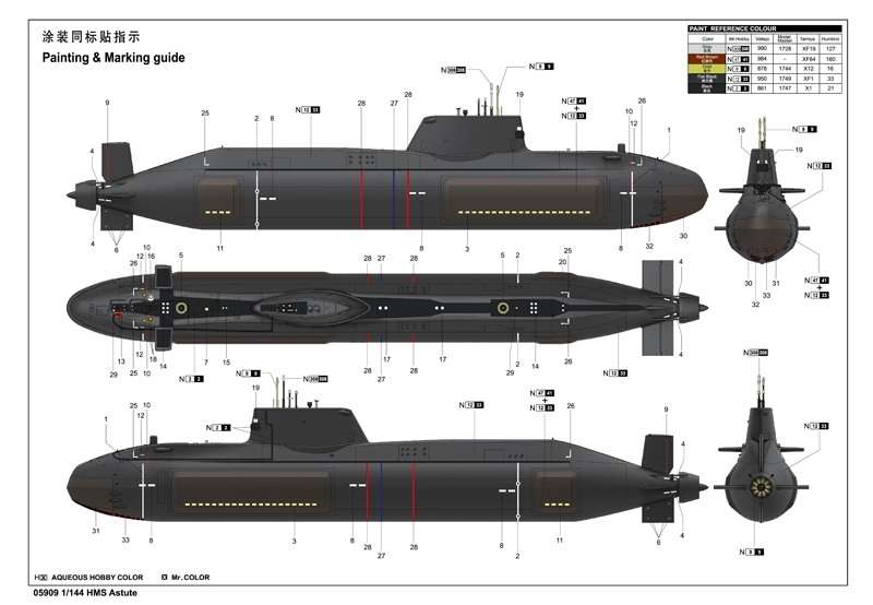 model_do_sklejania_okretu_podwodnego_hms_astute_trumpeter_05909_sklep_modelarski_modeledo_image_4-image_Trumpeter_05909_3