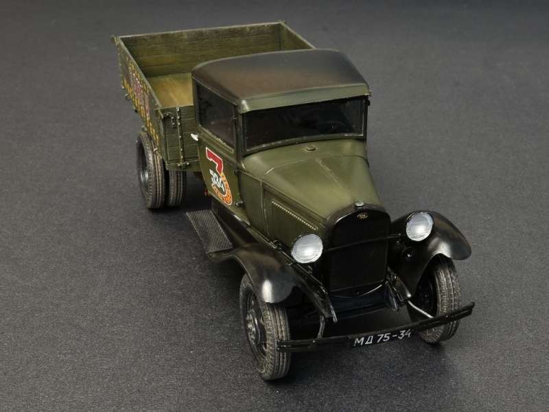 MiniArt 38013 w skali 1:35 - model Soviet 1,5 ton Cargo Truck do sklejania - image m-image_MiniArt_38013_3