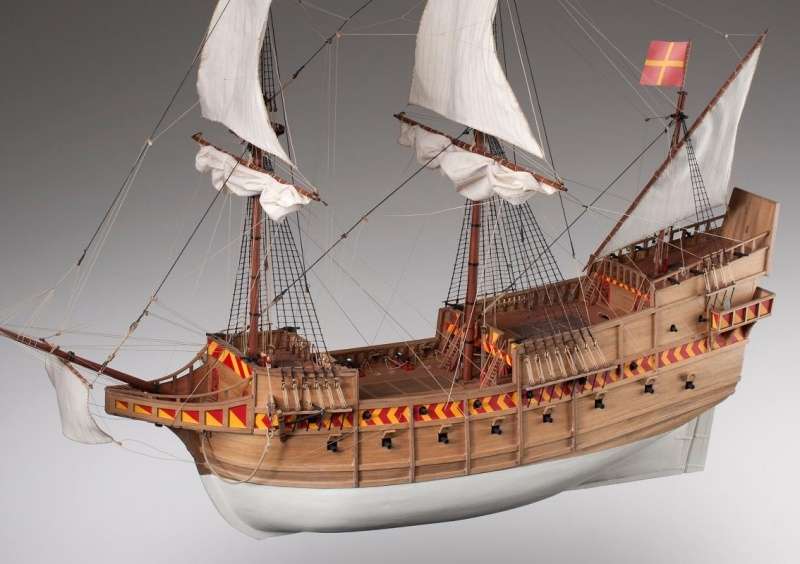 model_drewniany_do_sklejania_dusek_d018_galeon_san_martin_hobby_shop_modeledo_image_1-image_Dusek Ship Kits_D018_1