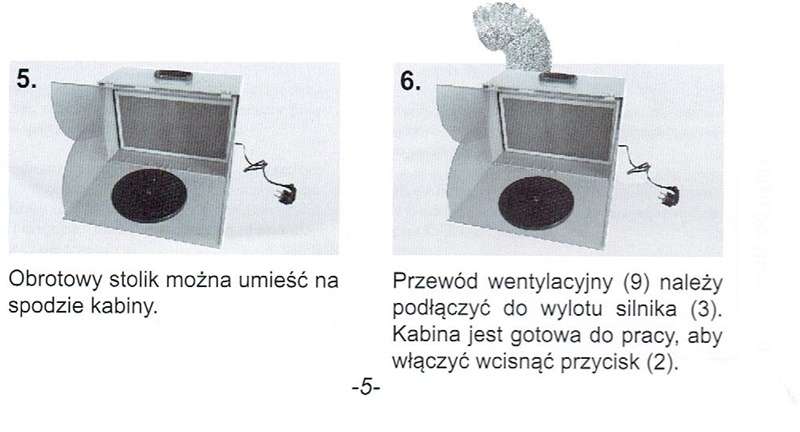 Komora lakiernicza AD-7000 - instrukcja przygotowania do pracy c.d.-image_Adler_AD-7000_4