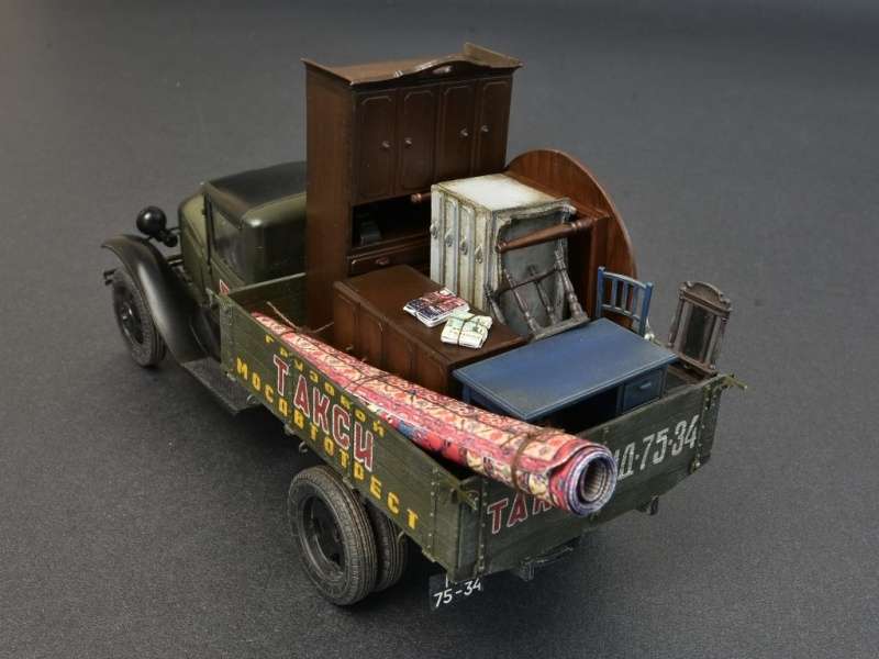 MiniArt 38013 w skali 1:35 - model Soviet 1,5 ton Cargo Truck do sklejania - image y-image_MiniArt_38013_3