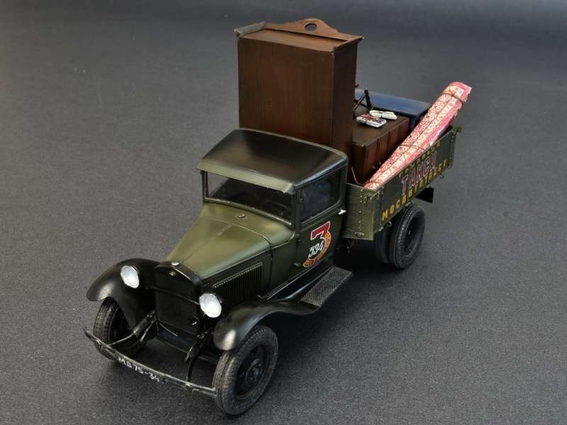 MiniArt 38013 w skali 1:35 - model Soviet 1,5 ton Cargo Truck do sklejania - image v-image_MiniArt_38013_3