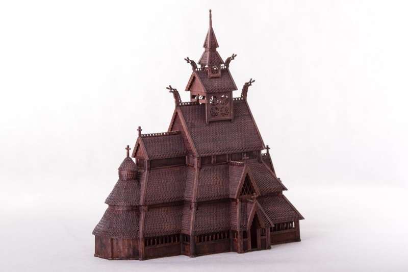 model_drewniany_do_sklejania_dusek_d010_norwegian_stave_church_gol_hobby_shop_modeledo_image_4-image_Dusek Ship Kits_D010_3