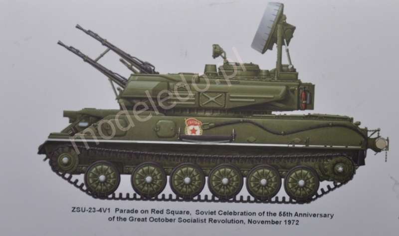 Plastikowy model do sklejania rosyjskiego systemu plot ZSU-23-4 Shilka model_meng_image_9-image_Meng_TS-023_9