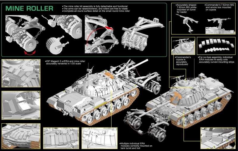 plastikowy-model-czolgu-magach-5-z-tralem-przeciwminowym-sklep-modelarski-modeledo-image_Dragon_3618_10