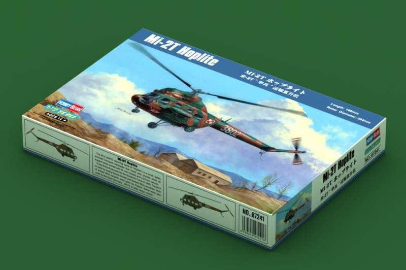 Plastikowy model helikoptera Mi-2T Hoplite z polskimi oznaczeniami - sklep modeledo - image_3-image_Hobby Boss_87241_3