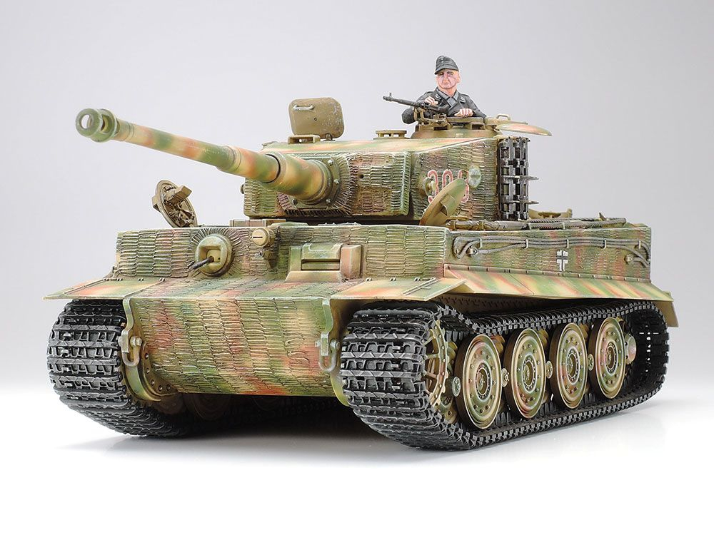 Niemiecki czołg Tiger I wersja późna, plastikowy model do sklejania Tamiya 35146 w skali 1:35.-image_Tamiya_35146_1