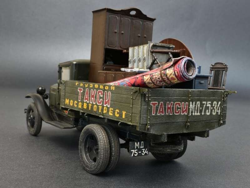 MiniArt 38013 w skali 1:35 - model Soviet 1,5 ton Cargo Truck do sklejania - image s-image_MiniArt_38013_3