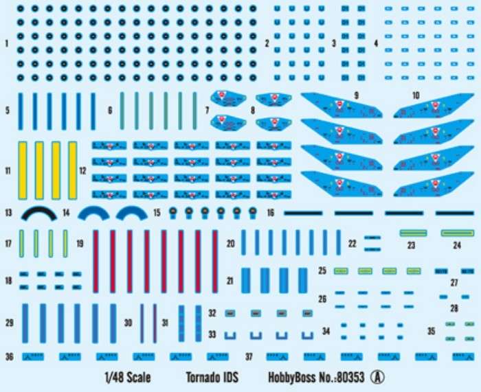 Plastikowy model Hobby Boss 80353 samolot Tornado IDS do sklejania - image_3-image_Hobby Boss_80353_2