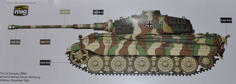 Model Takom 2073 w skali 1:35 - image a - King Tiger Henschel Turret w / interior-image_Takom_2073_1