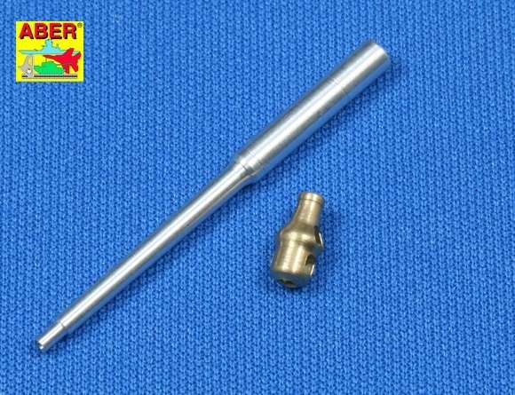 Metalowa lufa do modelu niemieckiego wczesnego czołgu Tiger I w skali 1/72.-image_Aber_AB72L01_1