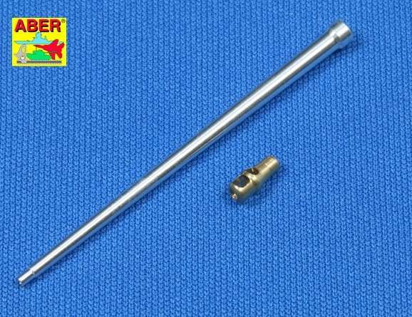 Metalowa lufa do modelu niemieckiego czołgu Panther (wszystkie wersje) w skali 1/72.-image_Aber_AB72L02_1