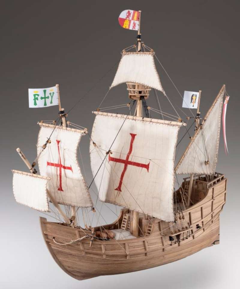 model_drewniany_do_sklejania_dusek_d008_santa_maria_hobby_shop_modeledo_image_1-image_Dusek Ship Kits_D008_1