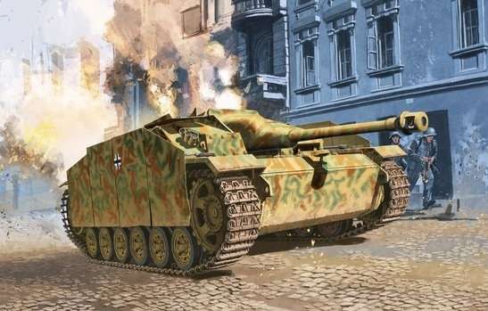 model_niemieckiego_samobieznego_dziala_stug_iii_ausf_g_dragon_6581_sklep_modelarski_modeledo_image_1-image_Dragon_6581_1