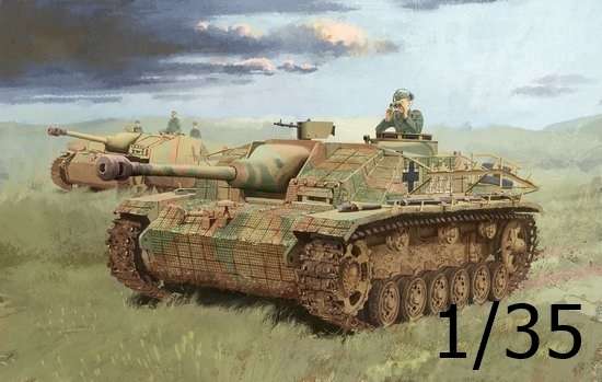 Niemieckie samobieżne działo pancerne Sturmgeschutz III, plastikowy model do sklejania Dragon 6633 w skali 1:35.-image_Dragon_6633_1