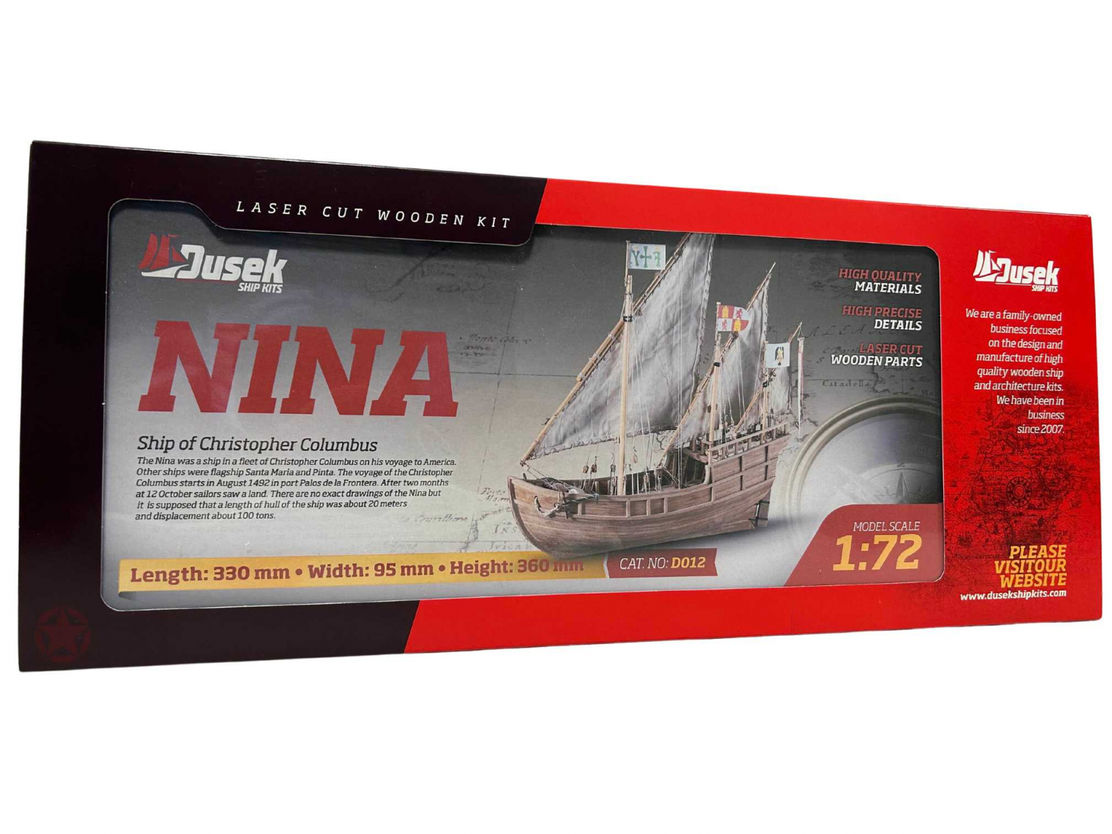 model_drewniany_do_sklejania_dusek_d012_karawela_nina_hobby_shop_modeledo_image_1-image_Dusek Ship Kits_D012_1