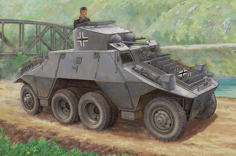 Ciężki pancerny samochód M35 (ADGZ - Steyr), plastikowy model do sklejania Hobby Boss 83890 w skali 1:35-image_Hobby Boss_83890_1