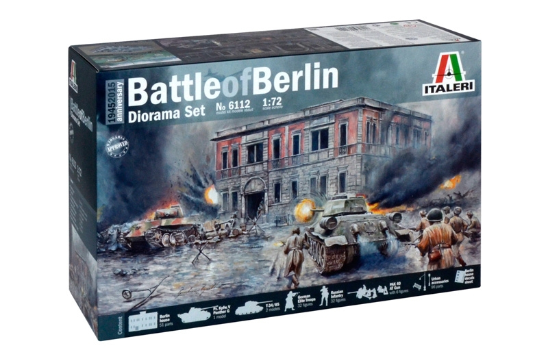 Zestaw bitewny Italeri 6112 Berlin 1945