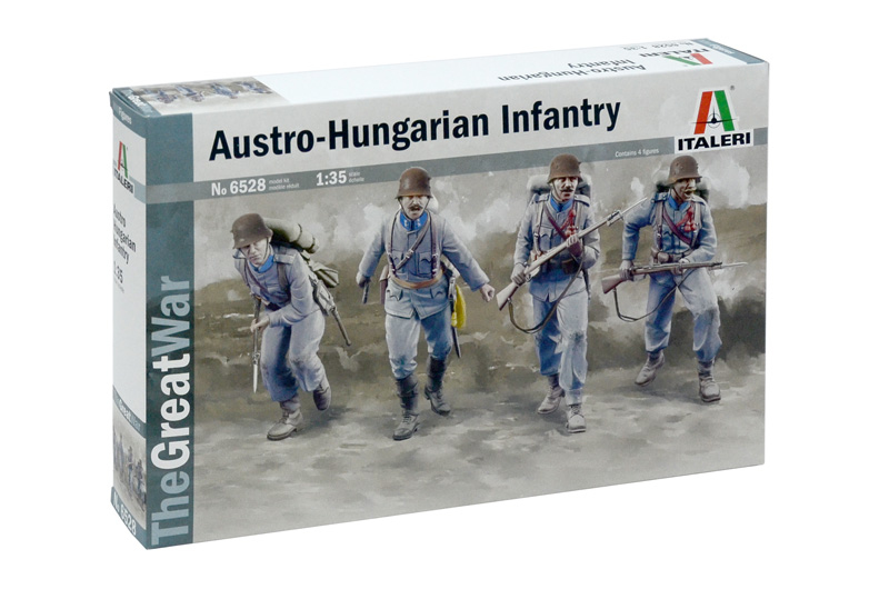 Italeri 6528 piechota austryjacko-węgierska WWI