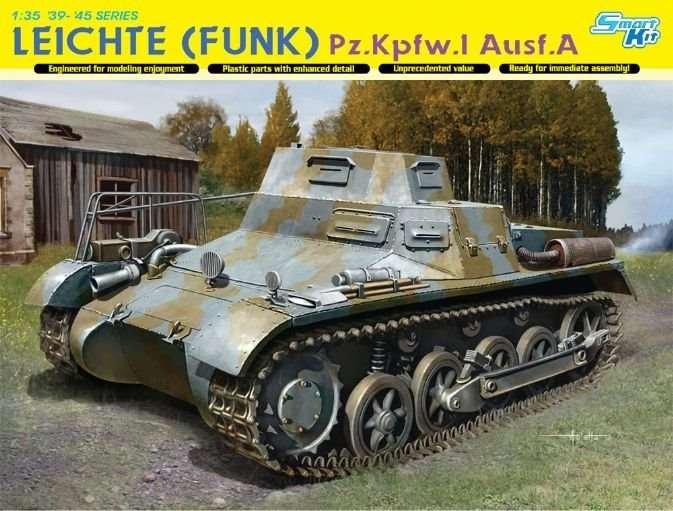 Lekki czołg zwiadowczy PZ.I Ausf A, plastikowy model do sklejania Dragon 6591 w skali 1:35.-image_Dragon_6591_1