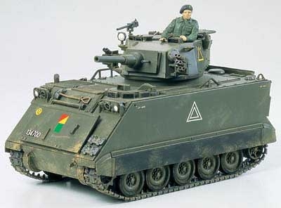 Amerykański pojazd wsparcia ogniowego M113A1, plastikowy model do sklejania Tamiya 35107 w skali 1/35-image_Tamiya_35107_1