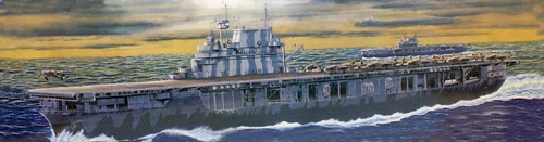 Model Trumpeter 05601 lotniskowiec USS Hornet CV-8