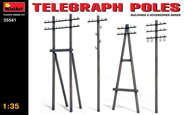 Słupy telegraficzne - idealne do dioram w skali 1:35-image_MiniArt_35541_1