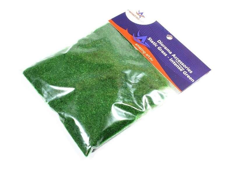 Sztuczna trawa w kolorze intensywnie zielonym (1mm), Amazing Art 13630-image_Amazing Art_13630_1