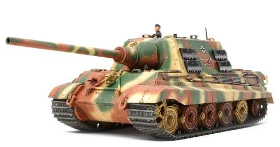 Niemiecki ciężki niszczyciel czołgów Jagtiger, plastikowy model do sklejania Tamiya 32569 w skali 1:48-image_Tamiya_32569_1