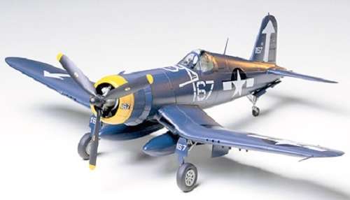 Amerykański myśliwiec Vought F4U-1D Corsair, plastikowy model do sklejania Tamiya 61061 w skali 1:48-image_Tamiya_61061_1