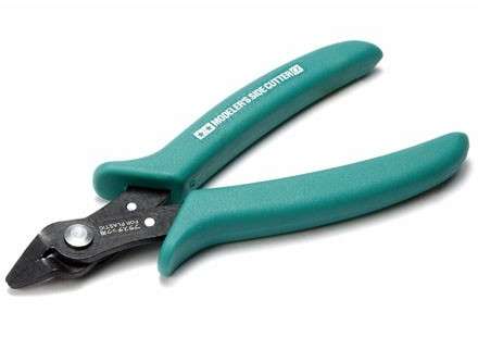 Modelarskie szczypce / cążki boczne zielone, Tamiya 69904-image_Tamiya_69904_1