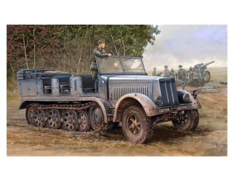 Trumpeter 01514 German Sd.Kfz.7 Mittlere Zugkraftwagen 8t early version