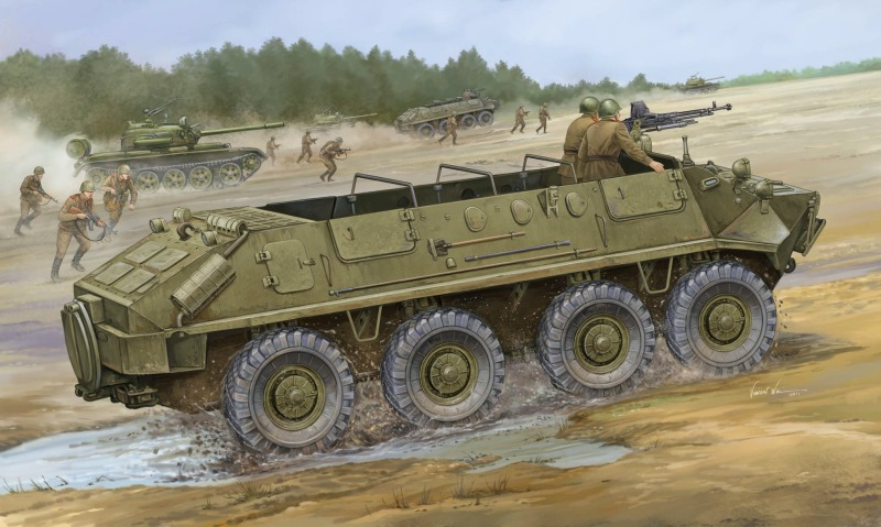 Trumpeter 01542 Russian BTR-60P APC